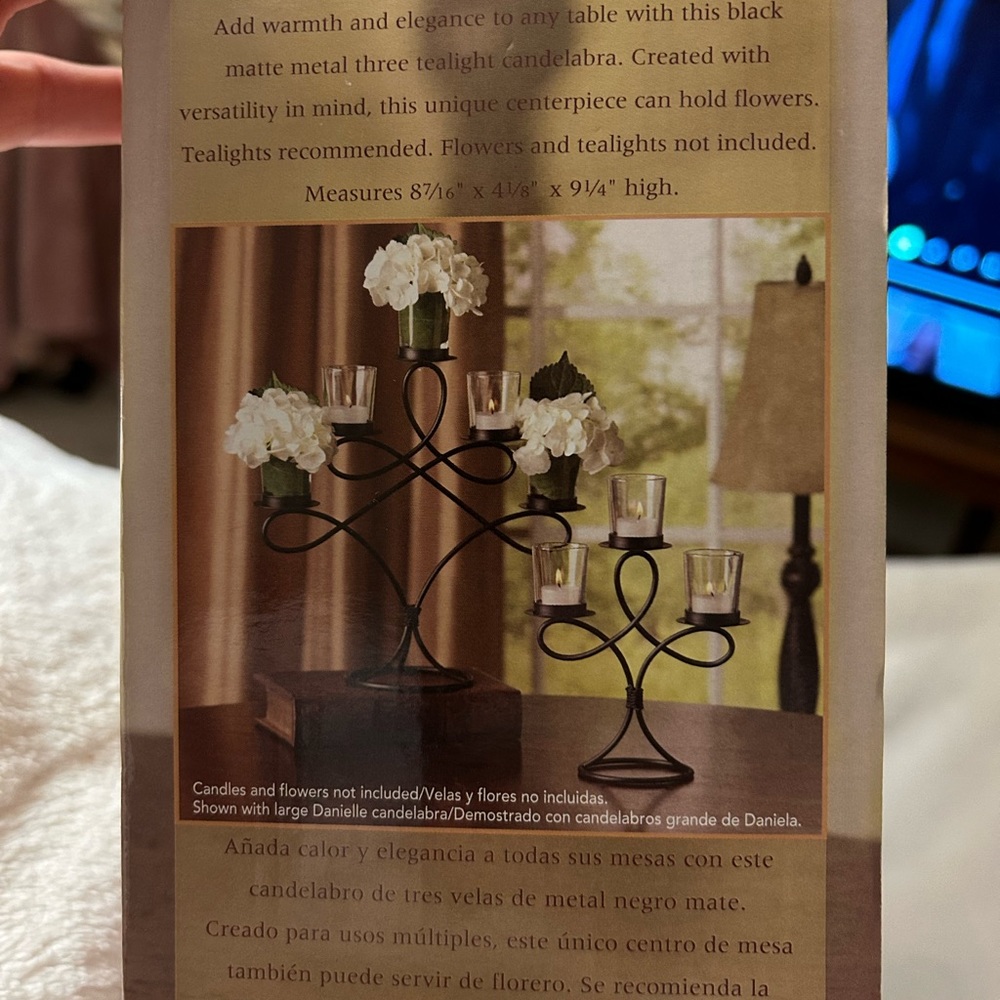 Danielle 3 Light Candelabra